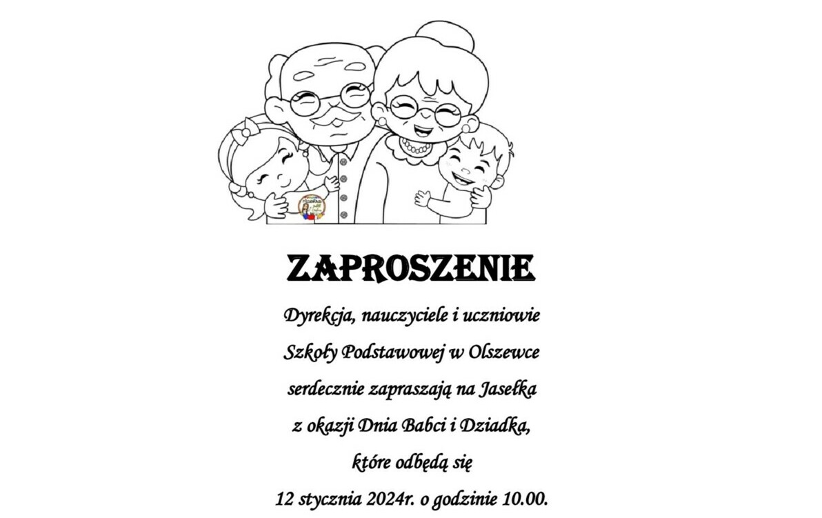 Zdjęcie do DZIEŃ BABCI I DZIADKA