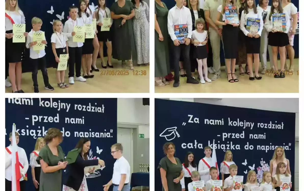 Zdjęcie do ZAKOŃCZENIE ROKU SZKOLNEGO 2024/2025