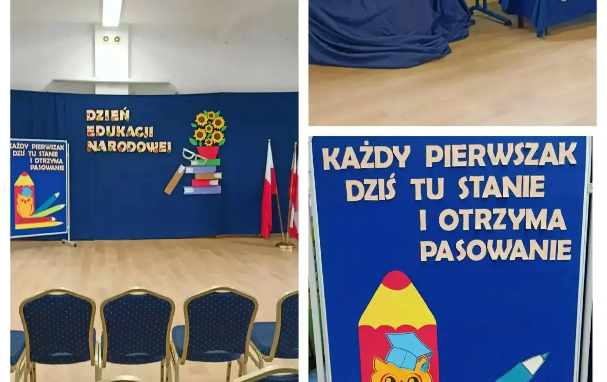 Zdjęcie do DZIEŃ EDUKAJI NARODOWEJ I PASOWANIE NA UCZNIA