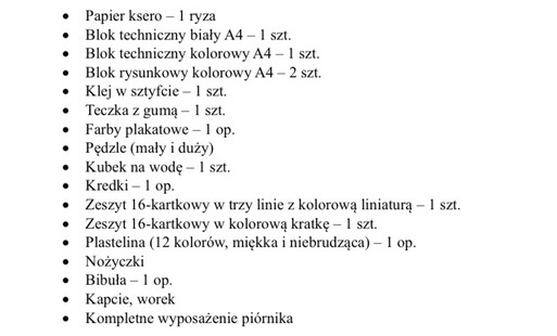 WYPRAWKA KL 1