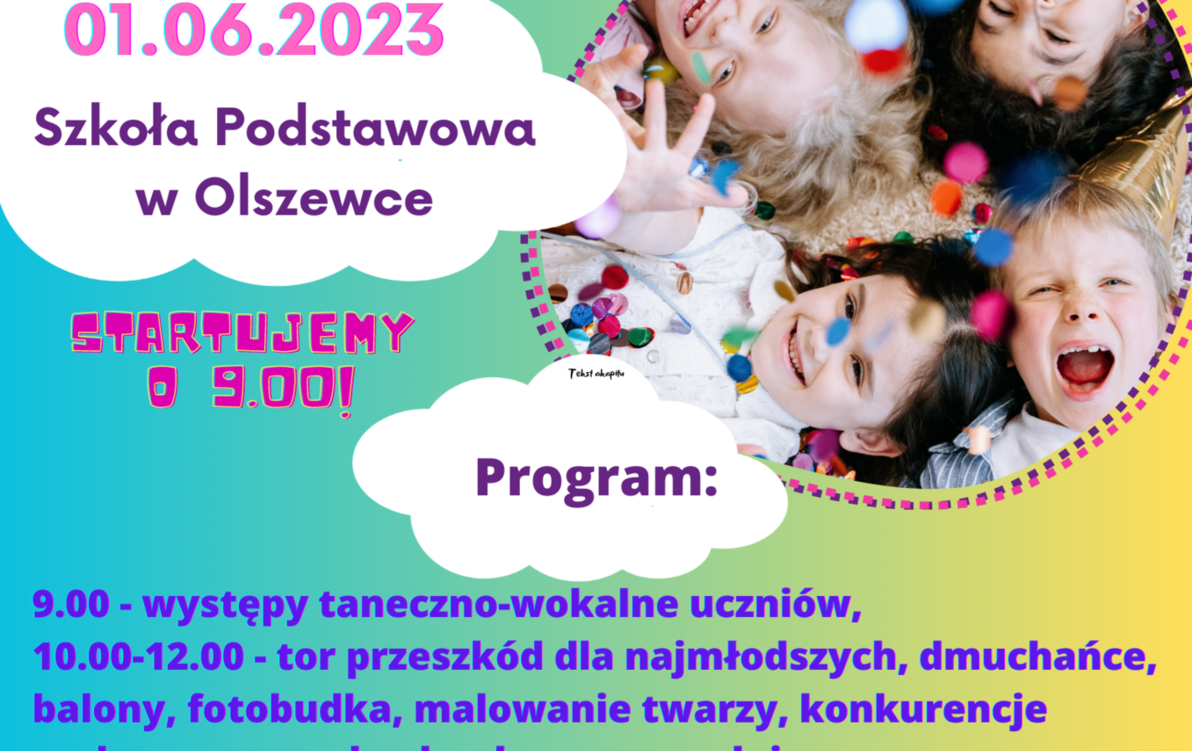 Zdjęcie do DZIEŃ DZIECKA