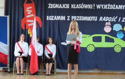 Zdjęcie do ZAKOŃCZENIE ROKU SZKOLNEGO 2022/2023